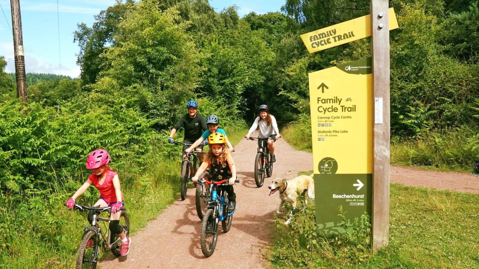 family friendly cycle routes